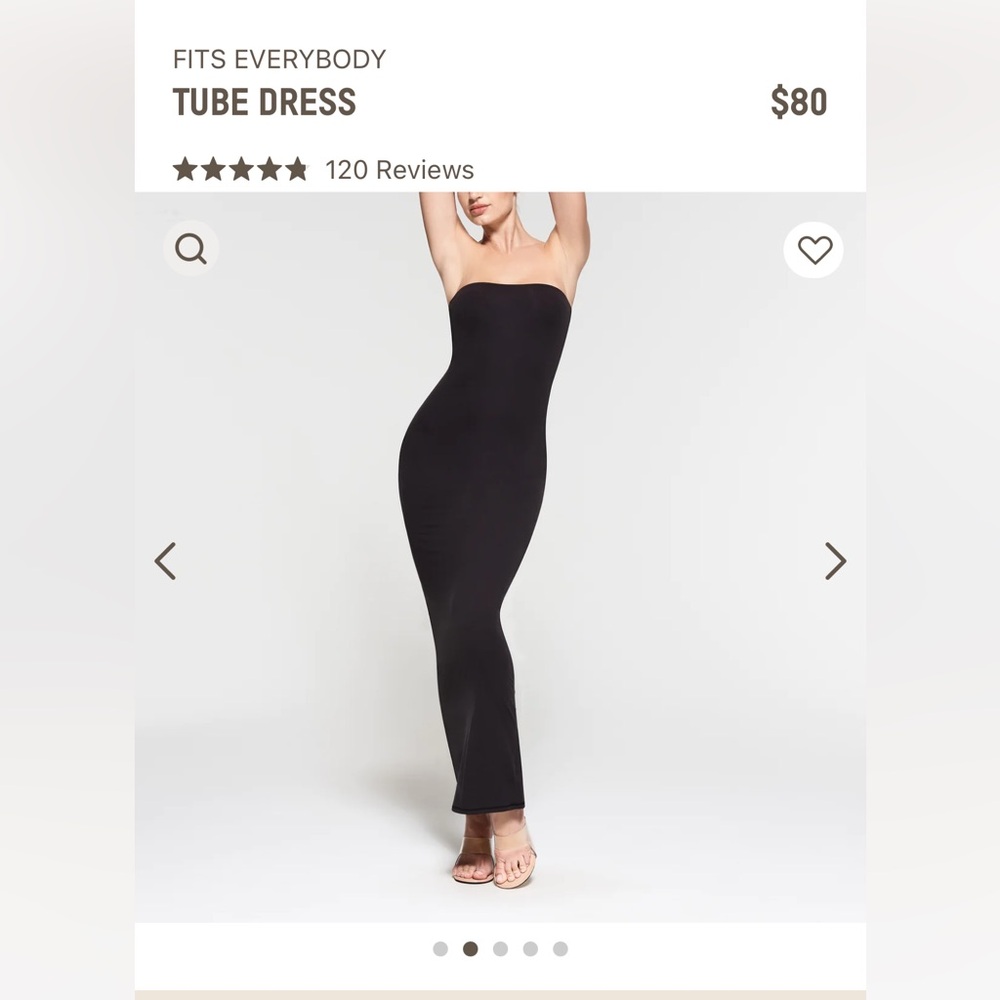 SKIMS strapless fits everybody tube dress